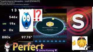 FIRST 8 FC on SPEED map🐐croiX FC DT 545pp [upl. by Monique]