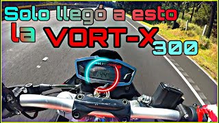 TOP SPEED de VORTX 300 en la carretera de 3ma  Beat Mtvlogs [upl. by Ayihsa]