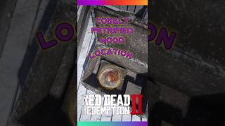 Finding the Rare Cobalt Petrified Wood in RDR2 [upl. by Alidus]