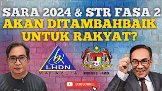 BANTUAN STR FASA 2 DAN SARA 2024 BAKAL DITAMBAH APA INTIPATI YDPA [upl. by Godwin]