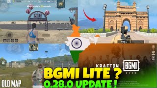 PUBG MOBILE LITR 0280 UPDATE LAUNCH 🤯  BGMI LITE INDIAN VERSION LAUNCH [upl. by Bromley]