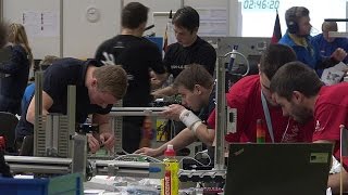 Euroskills 2016 Wer schleift mauert und programmiert am besten  focus [upl. by Deer]