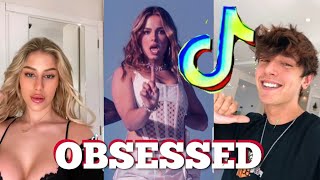 Addison Rae  Obsessed TikTok Compilation [upl. by Noneek581]