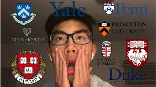 Accepted Into 18 Schools College Decision Reactions 2019 Ivy League Hopkins Duke etc [upl. by Liagaba]