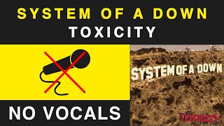 System Of A Down  Toxicity Instrumental  No Vocals Backing Track [upl. by Annahsad58]