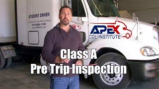 How to perform a Class A CDL PreTrip inspection Demonstrated by a state licensed CDL examiner [upl. by Tomchay]