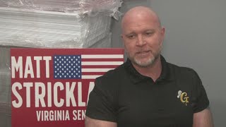 Virginia State Senate candidate Matt Stricklands restaurant raided by police during ABC search [upl. by Adnama]