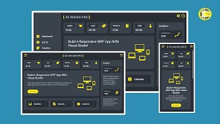 WPF  Responsive UI Design  MVVM  XAML  C  Tutorial [upl. by Leff]