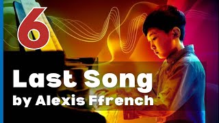 Last Song by Alexis Ffrench ABRSM Grade 6 Piano 2025 amp 2026  B3 [upl. by Delanty]