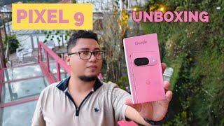 Google pixel 9 rosado Unboxing🇸🇻  Lo mejor para tomar fotos 📷 [upl. by Staten]