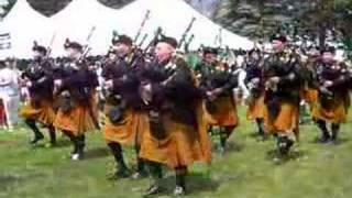 Brian Boru Irish Pipe Band at the Minnesota Scottish Fair bagpipes pipes and drums [upl. by Studdard398]