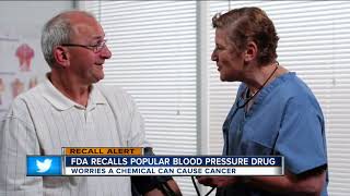 FDA recalls blood pressure heart failure medications due to potential cancer risk [upl. by Mairam]