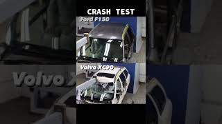 Ford F150 amp Volvo XC90 Crash Tests crash crashtest [upl. by Elyac95]