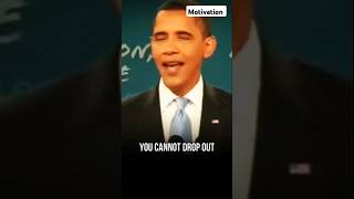 Importance of education by obama part 2 youtubeshorts motivation obama [upl. by Anik]