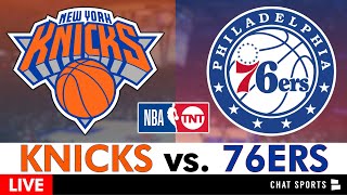 Knicks vs 76ers Live Streaming Scoreboard PlayByPlay Highlights amp Stats  NBA Playoffs Game 5 [upl. by Yenruoj]