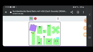 Numberblocks Band Retro 401 To 480 For TrolleyTheCreator To Make His Own Numberblocks Band [upl. by Seuqram318]