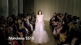 Marchesa London Fashion Week Spring Summer 2015 [upl. by Mariano]