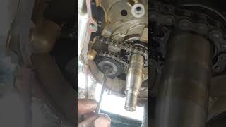 HF Deluxe ka timing chain repairtrending automobile mujahed motivation [upl. by Esirahs759]