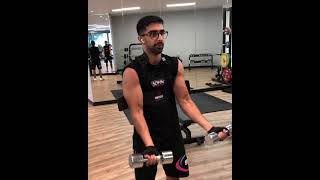 Vikkstar Training In the Gym vikkstar123 sidemen [upl. by Braunstein]