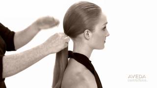 Aveda How To Endless Styles with Control Force™ Hair Spray [upl. by Ellenwahs]