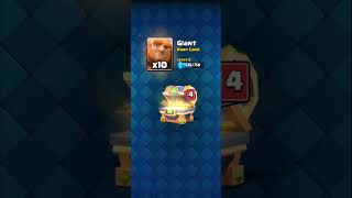 Clash Royale Kings Journey Level 52 chest opening [upl. by Nynnahs]