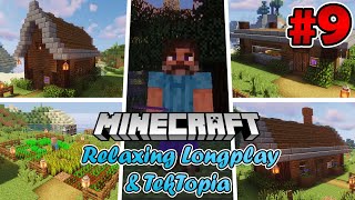 Minecraft Relaxing Longplay  Minecraft TekTopia  Building a Village No Commentary 1122 EP9 [upl. by Odelinda]