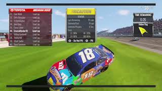 Nascar Heat 2 Crash Compilation 1 [upl. by Enerual]