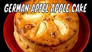 German APPLE CAKE Recipe  Apple Recipes  Cake Recipes [upl. by Ehpotsirhc]