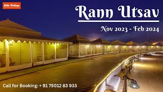 Kutch Rann Utsav Complete Tour Package with Rates  1 Night amp 2 Days  2 Nights amp 3 Days [upl. by Palecek]