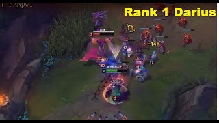 Rank 1 Darius Vs Akali  Destroy Akali goes top [upl. by Teryl]