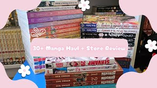 ☆ 30 Manga Haul  Store Review ☆ September 2024 ☆ [upl. by Ycnuahc]