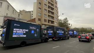 Activation de nos LED Média Truck pour Fivetran à loccasion du salon BIG DATA amp AI PARIS 💻 [upl. by Pascale]