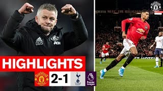 Highlights  Manchester United 21 Tottenham  Premier League [upl. by Beall]