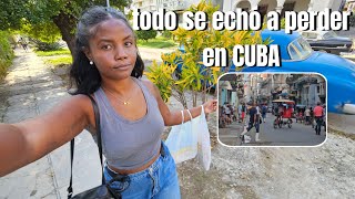 Esto nos pasó por los apagones EN CUBA no pudimos salvarlo Así estamos en CUBA en fin de año [upl. by Nosmirc]