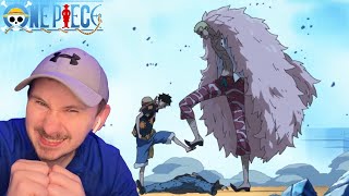 Luffy vs Doflamingo  Conquerors Haki Clash  One Piece Reaction Episode 723 [upl. by Katine]