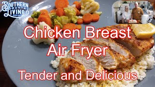 Chicken Breast Air Fryer  Tender and Delicious [upl. by Neellek]