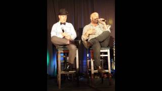 Michael Coleman and Lee Arenberg OUaT Favorite thing about being a part of the show Disney world [upl. by Trescott]