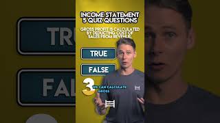 Income Statement 5 Practice Questions [upl. by Budwig]