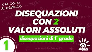 Disequazioni con doppio valore assoluto  1 [upl. by Paff]