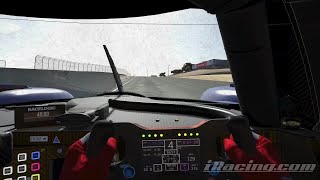 iRacing Laguna Seca Ligier JS P320 Dry Track Guide Hotlap  Telemetry [upl. by Acisse471]