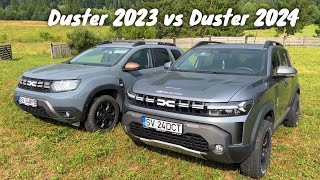 Dacia Duster 12 TCe 4x4 vs Duster 15 Blue dCi 4x4 [upl. by Serafine309]