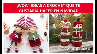 14 Ideas Navideñas A Crochet Que Te Enamorarán [upl. by Llenehs]