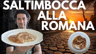 SALTIMBOCCA ALLA ROMANA 🏛️🟥🟨  INTRAMONTABILI [upl. by Nerita575]