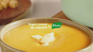 KNORR  SOPA CREMA DE ZAPALLO [upl. by Ihcas427]