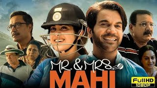 Mr amp Mrs Mahi Full Movie  2024 New Realased Movie In Hindi  Rajkumar Rao amp Janhvi Kapoor [upl. by Idelia]