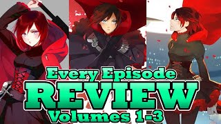 Reviewing Every RWBY Episode Volumes 13 Compilation [upl. by Nohtanoj125]