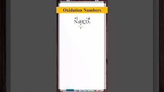 Determine the Oxidation Number  NaHCO3 [upl. by Ardeed169]