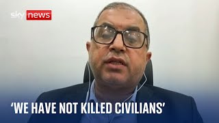 Hamas official We have not killed any civilians [upl. by Gina240]