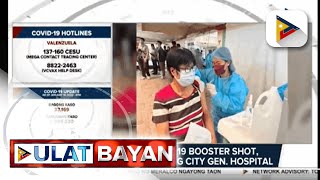 Rollout ng COVID19 booster shot sinimulan na sa Laoag City Gen Hospital [upl. by Iphigenia]