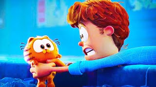 THE GARFIELD MOVIE Best Baby Garfield Scenes [upl. by Oicnerual]